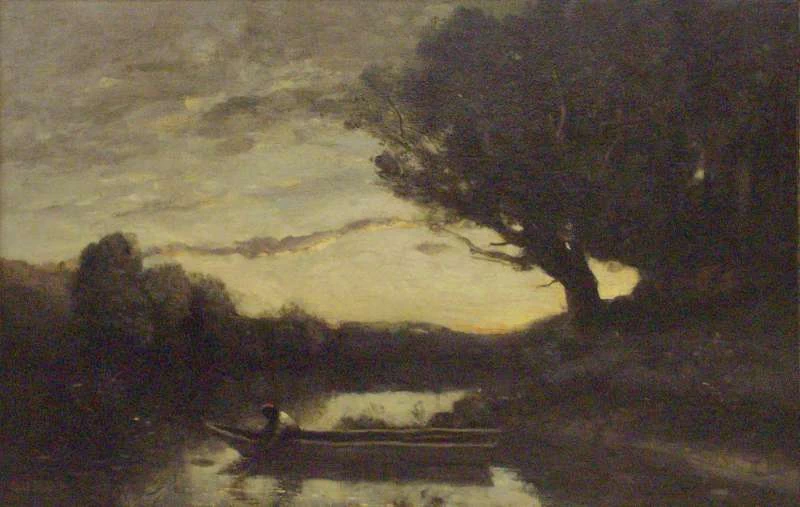 Jean - Baptiste, Camille Corot, 162, Pescatore, Israel Museum, Jerusalem